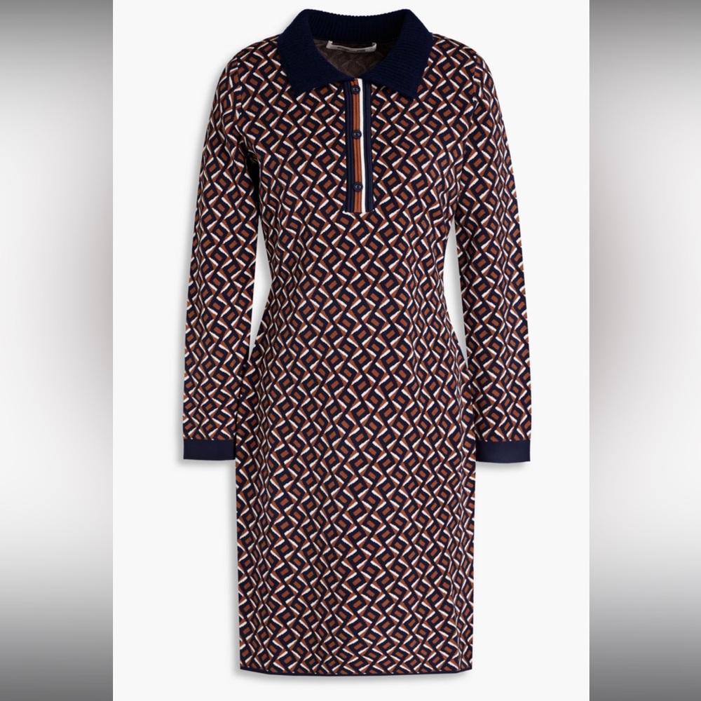 Diane Von Furstenberg Milena Sweater Dress Size XL